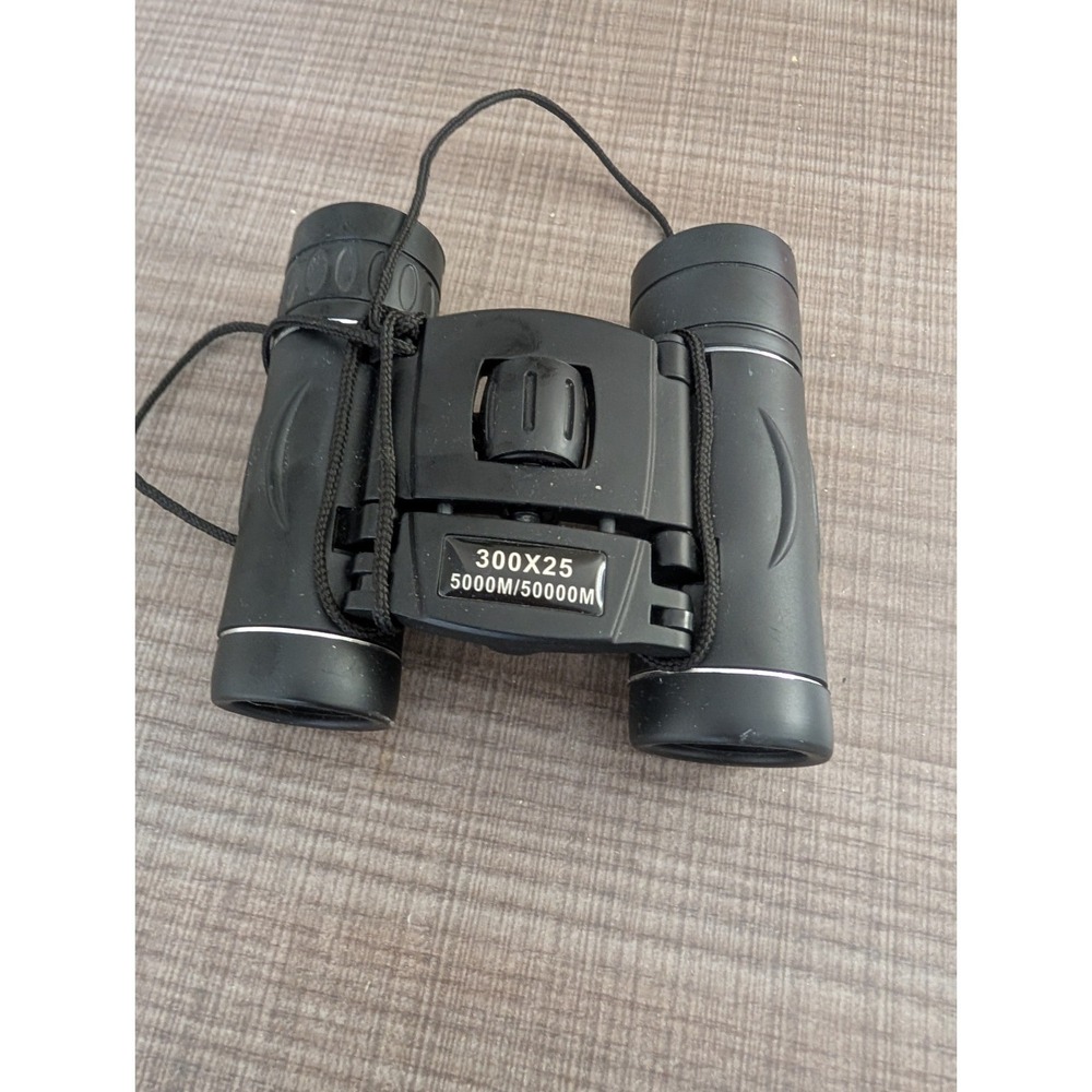 300x25 Zoom Binoculars Compact Long Range 2000m Folding HD Mini sports Telescope